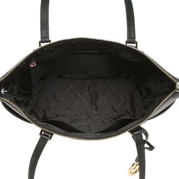 MICHAEL KORS CHARLOTTE LARGE TOP ZIP TOTE BAG - Picture 12 of 16